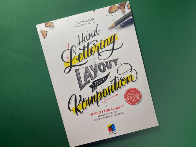 Buchcover: Handlettering: lAyout und Komposition von Julia Winkler