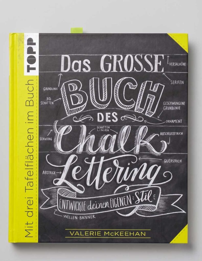 Buch: Chalk-Lettering von Valerie Mc Keehan